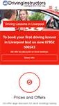 Mobile Screenshot of driving-lessons.me.uk